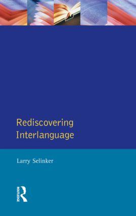 Image du vendeur pour Selinker, L: Rediscovering Interlanguage mis en vente par moluna