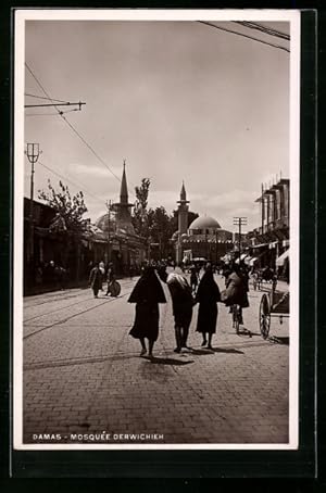 Ansichtskarte Damas, Mosquée Derwichieh