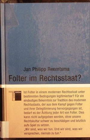 Seller image for Folter im Rechtsstaat? for sale by Antiquariat Bookfarm