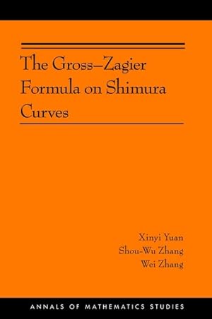 Bild des Verkufers fr The Gross-Zagier Formula on Shimura Curves: (Ams-184) zum Verkauf von moluna