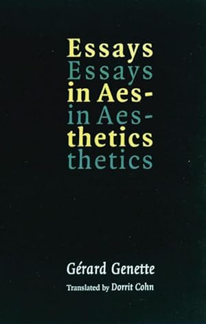 Seller image for Essays in Aesthetics for sale by moluna