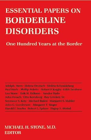 Bild des Verkufers fr Essential Papers on Borderline Disorders zum Verkauf von moluna