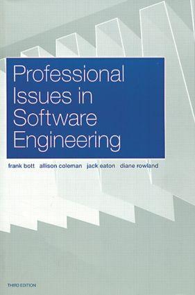 Seller image for Bott, F: Professional Issues in Software Engineering for sale by moluna