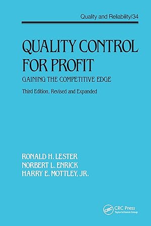 Seller image for Lester, R: Quality Control for Profit for sale by moluna