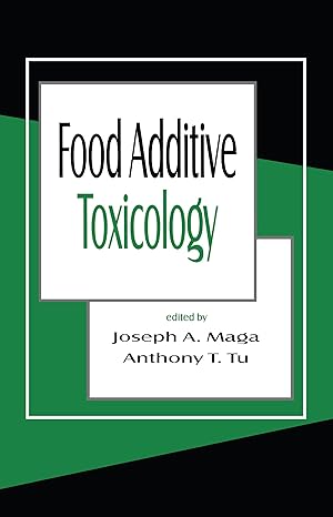 Immagine del venditore per Maga, J: Food Additive Toxicology venduto da moluna