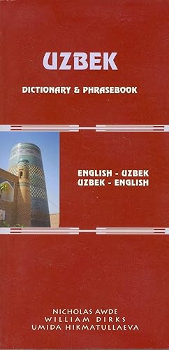 Image du vendeur pour Uzbek-English/English-Uzbek Dictionary and Phrasebook: Romanized mis en vente par moluna