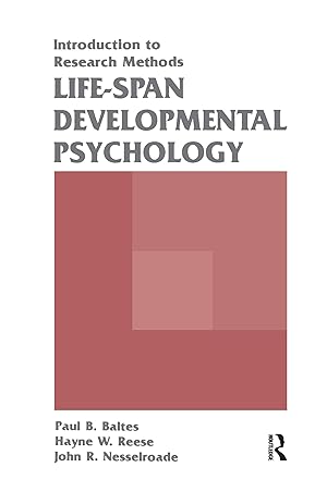 Seller image for Baltes, P: Life-span Developmental Psychology for sale by moluna