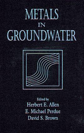 Seller image for Allen, H: Metals in Groundwater for sale by moluna
