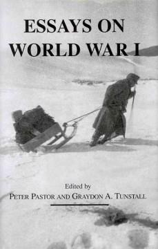 Bild des Verkufers fr Pastor, P: Essays on World War I zum Verkauf von moluna