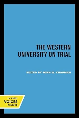 Bild des Verkufers fr The Western University on Trial zum Verkauf von moluna
