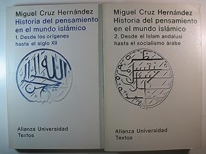 Imagen del vendedor de HISTORIA DEL PENSAMIENTO EN EL MUNDO ISLMICO. 1, DESDE LOS ORIGENES HASTA EL SIGLO XII. 2.: DESDE EL ISLAM ANDALUS HASTA EL SOCIALISMO RABE. a la venta por Costa LLibreter