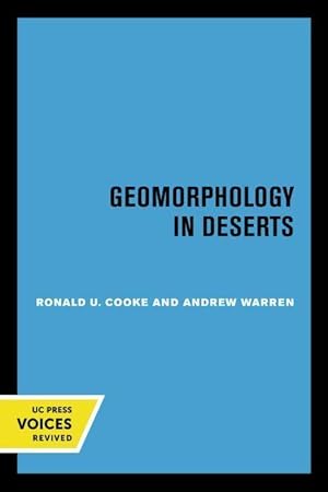 Bild des Verkufers fr Geomorphology in Deserts zum Verkauf von moluna