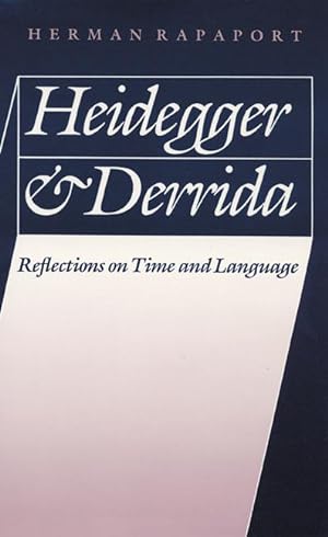 Seller image for Heidegger and Derrida: Reflections on Time and Language for sale by moluna