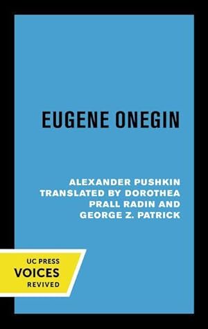 Bild des Verkufers fr Eugene Onegin zum Verkauf von moluna