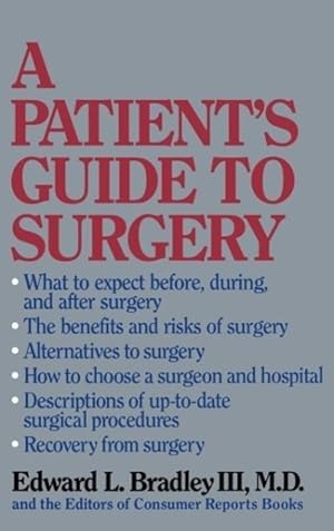 Imagen del vendedor de A Patient\ s Guide to Surgery a la venta por moluna