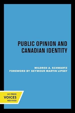 Bild des Verkufers fr Public Opinion and Canadian Identity zum Verkauf von moluna