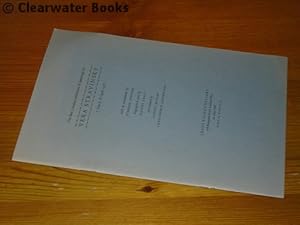 Immagine del venditore per The First London Exhibition of Paintings by Vera Stravinksy. The catalogue of a 1978 exhibition at Crane Kalman Gallery. With an introduction by Stephen Spender, biographical notes by Robert Craft, and tributes by Aldous Huxley and Christopher Isherwood. venduto da Clearwater Books