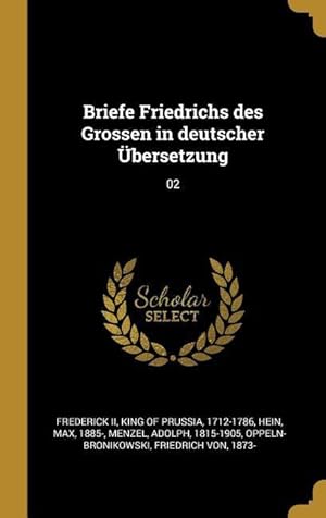 Bild des Verkufers fr Briefe an Seinen Freund Friedrich Von Preen, 1864-1893 zum Verkauf von moluna