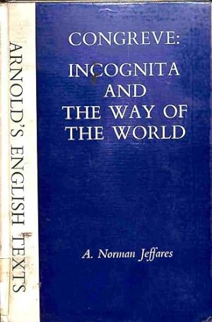 Bild des Verkufers fr Incognita, and, The way of the World zum Verkauf von WeBuyBooks