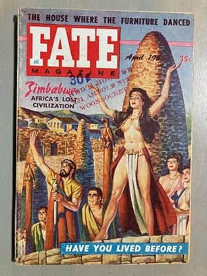 Image du vendeur pour Fate Magazine April 1955 Vol. 8 No. 4 Issue No. 61 mis en vente par biblioboy