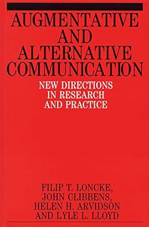 Imagen del vendedor de Augmentative and Alternative Communication: New Directions in Research and Practice a la venta por WeBuyBooks