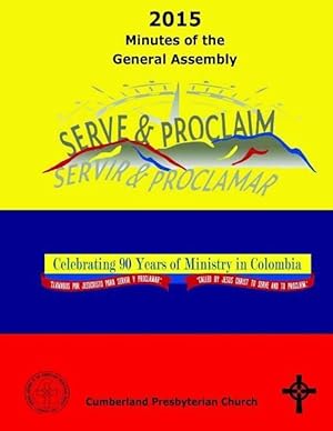 Imagen del vendedor de 2015 Minutes of the General Assembly Cumberland Presbyterian Church a la venta por moluna