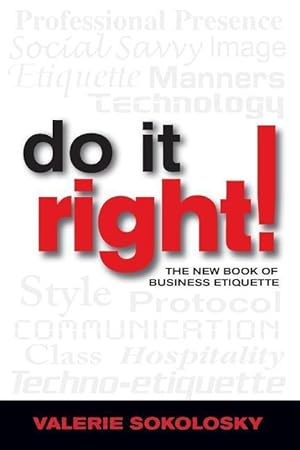 Immagine del venditore per Do It Right!: The New Book of Business Etiquette venduto da moluna