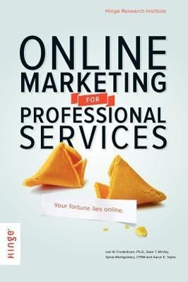 Bild des Verkufers fr Online Marketing for Professional Services zum Verkauf von moluna