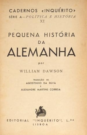 Seller image for PEQUENA HISTRIA DA ALEMANHA. for sale by Livraria Castro e Silva