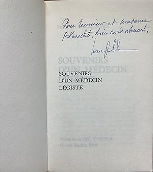 Souvenirs dun médecin légiste