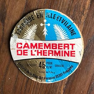 Camembert de l'hermine - Fabriqué en ILLE-ET-VILAINE