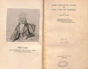 Seller image for THE STRICKEN DEER OR THE LIFE OF COWPER. for sale by WeBuyBooks