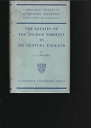 Seller image for THE Estates of the Higher Nobility in Fourteenth-Century England for sale by Chaucer Bookshop ABA ILAB