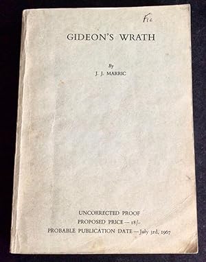 Seller image for GIDEON'S WRATH for sale by Elder Books