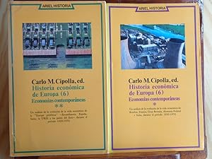 Seller image for HISTORIA ECONMICA DE EUROPA (6). ECONOMAS CONTEMPORNEAS (2 Tomos). Un anlisis de la evolucin de la vida econmica de Benelux, Francia, Gran Bretaa, Alemania Federal e Italia, durante el perodo 1920-1970. for sale by LIBRERA ROBESPIERRE