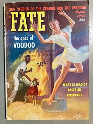 Image du vendeur pour Fate Magazine August 1953 Vol. 6 No. 8 Issue 41 mis en vente par biblioboy