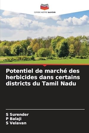 Imagen del vendedor de Potentiel de march des herbicides dans certains districts du Tamil Nadu a la venta por moluna