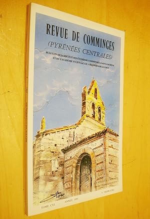 Revue de Comminges et des Pyrénées centrales Tome CIV 4e trimestre 1991