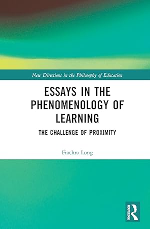 Bild des Verkufers fr Essays in the Phenomenology of Learning zum Verkauf von moluna