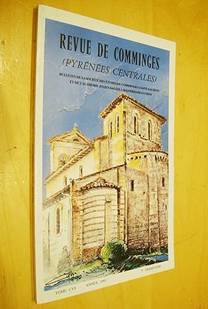 Revue de Comminges et des Pyrénées centrales Tome CIV 3e trimestre 1991