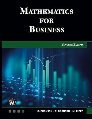 Seller image for Mathematics for Business for sale by moluna