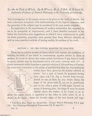 On the Teeth of Wheels. An original article from Transactions of the Institution of Civil Enginee...