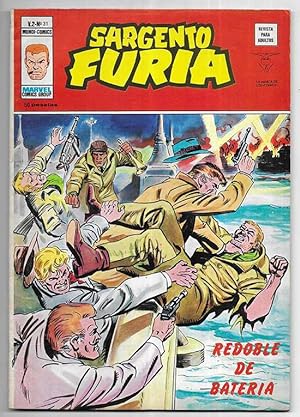 Sargento Furia V.2- Nº 31 Redoble de Bateria. Marvel Comics Group Vertice 1ª edición