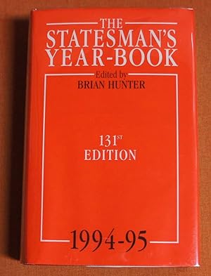 Image du vendeur pour The Statesman's Year-Book: Statistical and Historical Annual of the States of the World for the Year 1994-1995 mis en vente par GuthrieBooks