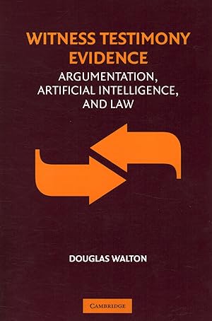 Seller image for Witness Testimony Evidence Argumentation, artificial intelligence, and law for sale by Di Mano in Mano Soc. Coop