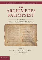 Bild des Verkufers fr The Archimedes Palimpsest 2 Volume Set zum Verkauf von moluna