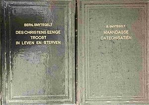 Imagen del vendedor de Des Christens eenige troost in leven en sterven. Of verklaring over den Heidelbergschen Catechismus in LII predikatin. Onveranderde uitgave volgens 1747. MET: Maandagse Catechisatin naar aanleiding der Heidelbergse Catechismus. Vierde druk a la venta por Antiquariaat Schot