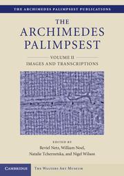Bild des Verkufers fr The Archimedes Palimpsest V02: Volume2, Images and Transcriptions zum Verkauf von moluna