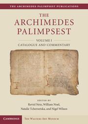 Bild des Verkufers fr The Archimedes Palimpsest: Volume1, Catalogue and Commentary zum Verkauf von moluna