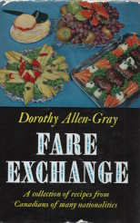 FARE EXCHANGE a Collection of Recipes from Canadians of Many Nationalities